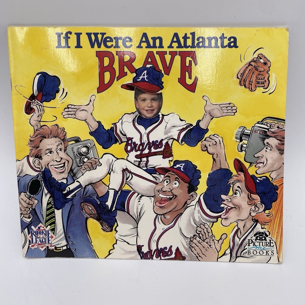If I Were an Atlanta Brave Children's Picture Book By Joseph C DAndreaβ Vtg 1992